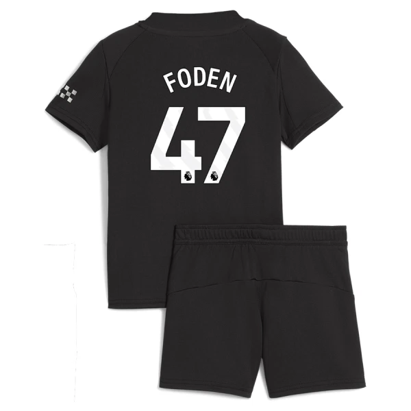 Maillot Manchester City Foden 47 Enfant Extérieur 2025-26 Maillot Manchester City Foden 47 Enfant Extérieur 2025-26