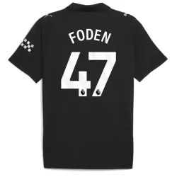 Maillot Manchester City Foden 47 Homme Extérieur 2025-26 Maillot Manchester City Foden 47 Homme Extérieur 2025-26