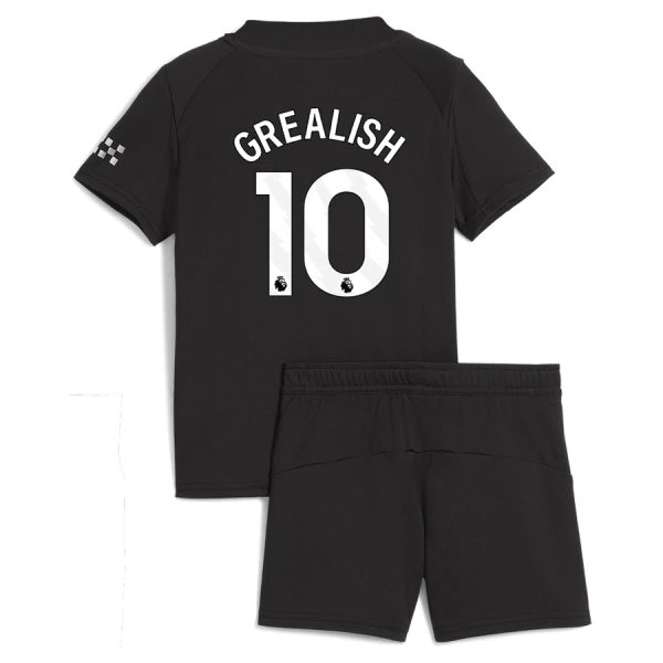 Maillot Manchester City Grealish 10 Enfant Extérieur 2025-26 Maillot Manchester City Grealish 10 Enfant Extérieur 2025-26