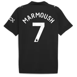 Maillot Manchester City Marmoush 7 Homme Extérieur 2025-26 Maillot Manchester City Marmoush 7 Homme Extérieur 2025-26