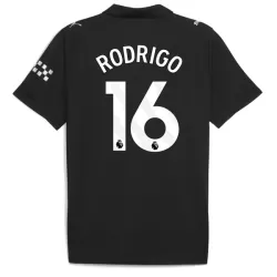 Maillot Manchester City Rodrigo 16 Homme Extérieur 2025-26 Maillot Manchester City Rodrigo 16 Homme Extérieur 2025-26