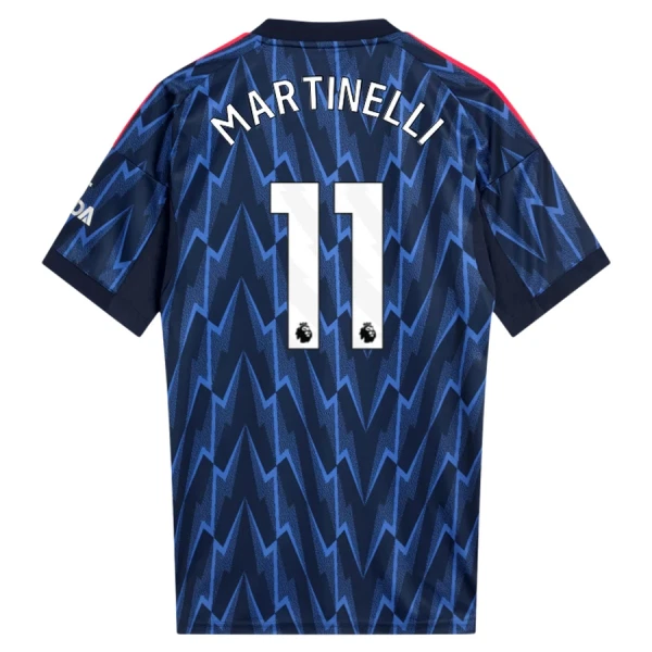Maillot Arsenal Martinelli 11 Homme Extérieur 2025-26 Maillot Arsenal Martinelli 11 Homme Extérieur 2025-26