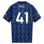 Maillot Arsenal Rice 41 Homme Extérieur 2025-26