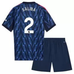 Maillot Arsenal Saliba 2 Enfant Extérieur 2025-26 Maillot Arsenal Saliba 2 Enfant Extérieur 2025-26