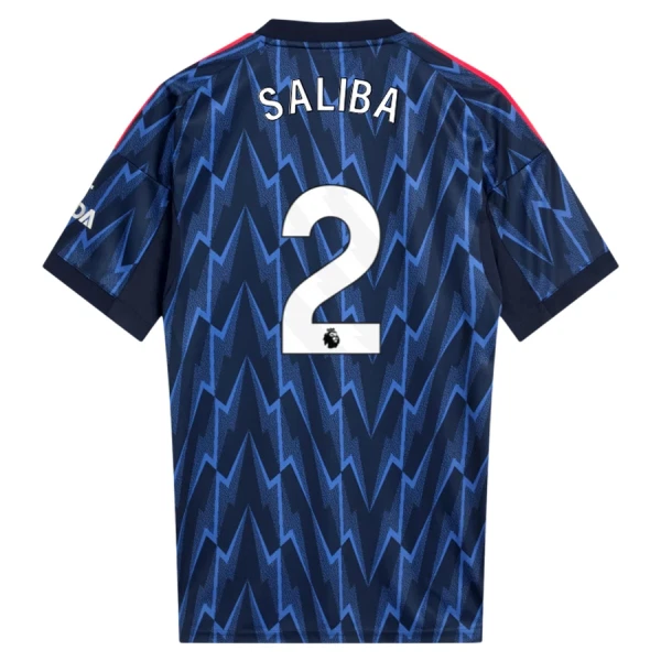Maillot Arsenal Saliba 2 Homme Extérieur 2025-26 Maillot Arsenal Saliba 2 Homme Extérieur 2025-26