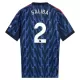 Maillot Arsenal Saliba 2 Homme Extérieur 2025-26 Maillot Arsenal Saliba 2 Homme Extérieur 2025-26
