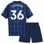 Maillot Arsenal Zubimendi 36 Enfant Extérieur 2025-26