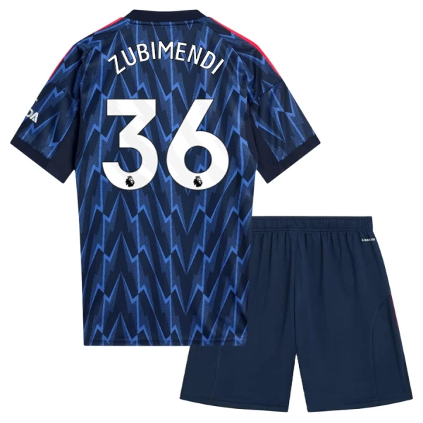 Maillot Arsenal Zubimendi 36 Enfant Extérieur 2025-26 Maillot Arsenal Zubimendi 36 Enfant Extérieur 2025-26