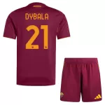 Maillot AS Roma Dybala 21 Enfant Domicile 2025-26
