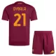 Maillot AS Roma Dybala 21 Enfant Domicile 2025-26 Maillot AS Roma Dybala 21 Enfant Domicile 2025-26