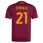 Maillot AS Roma Dybala 21 Homme Domicile 2025-26