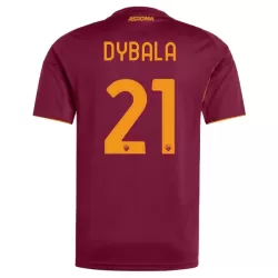 Maillot AS Roma Dybala 21 Homme Domicile 2025-26 Maillot AS Roma Dybala 21 Homme Domicile 2025-26