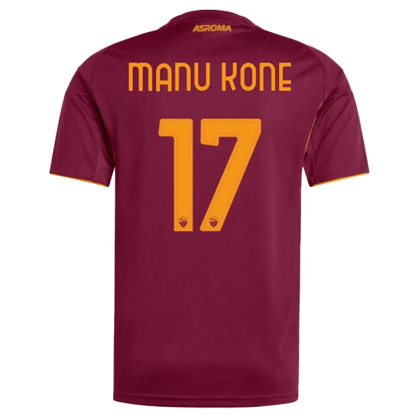 Maillot AS Roma Manu Kone 17 Enfant Domicile 2025-26