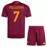 Maillot AS Roma Pellegrini 7 Enfant Domicile 2025-26