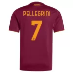 Maillot AS Roma Pellegrini 7 Homme Domicile 2025-26
