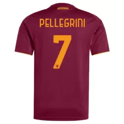 Maillot AS Roma Pellegrini 7 Homme Domicile 2025-26 Maillot AS Roma Pellegrini 7 Homme Domicile 2025-26