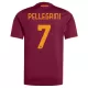 Maillot AS Roma Pellegrini 7 Homme Domicile 2025-26 Maillot AS Roma Pellegrini 7 Homme Domicile 2025-26