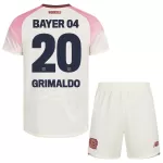 Maillot Bayer 04 Leverkusen Alejandro Grimaldo 20 Enfant Extérieur 2025-26