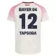 Maillot Bayer 04 Leverkusen Edmond Tapsoba 12 Homme Extérieur 2025-26 Maillot Bayer 04 Leverkusen Edmond Tapsoba 12 Homme Extérieur 2025-26