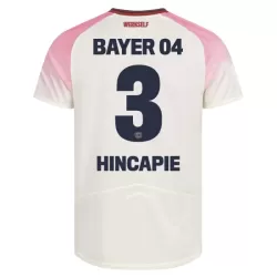 Maillot Bayer 04 Leverkusen Piero Hincapie 3 Homme Extérieur 2025-26 Maillot Bayer 04 Leverkusen Piero Hincapie 3 Homme Extérieur 2025-26