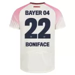 Maillot Bayer 04 Leverkusen Victor Boniface 22 Homme Extérieur 2025-26