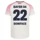 Maillot Bayer 04 Leverkusen Victor Boniface 22 Homme Extérieur 2025-26 Maillot Bayer 04 Leverkusen Victor Boniface 22 Homme Extérieur 2025-26