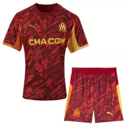 Maillot Gardien Olympique de Marseille Enfant 2025-26 Rouge Maillot Gardien Olympique de Marseille Enfant 2025-26 Rouge