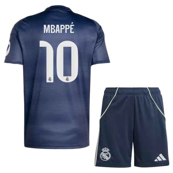 Maillot Real Madrid Mbappé 10 Enfant Extérieur 2025-26 Maillot Real Madrid Mbappé 10 Enfant Extérieur 2025-26