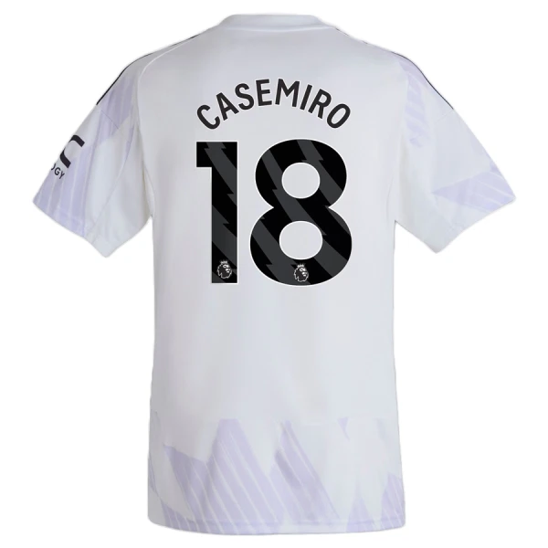 Maillot Manchester United Casemiro 18 Homme Extérieur 2025-26 Maillot Manchester United Casemiro 18 Homme Extérieur 2025-26