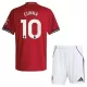 Maillot Manchester United Cunha 10 Enfant Domicile 2025-26 Maillot Manchester United Cunha 10 Enfant Domicile 2025-26