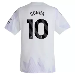 Maillot Manchester United Cunha 10 Homme Extérieur 2025-26 Maillot Manchester United Cunha 10 Homme Extérieur 2025-26