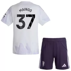 Maillot Manchester United Mainoo 37 Enfant Extérieur 2025-26 Maillot Manchester United Mainoo 37 Enfant Extérieur 2025-26