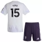 Maillot Manchester United Yoro 15 Enfant Extérieur 2025-26