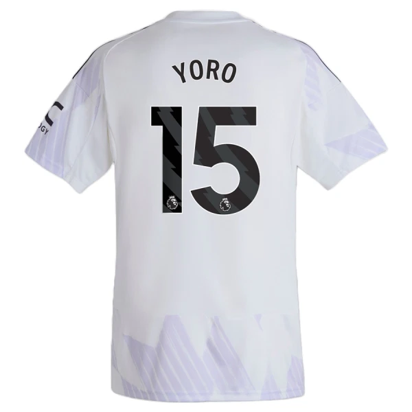 Maillot Manchester United Yoro 15 Homme Extérieur 2025-26 Maillot Manchester United Yoro 15 Homme Extérieur 2025-26
