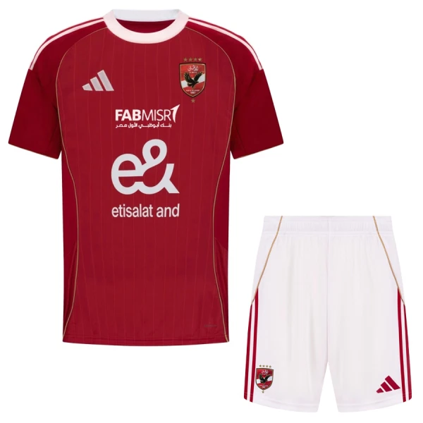 Maillot Al Ahly Enfant Domicile 2025-26 Maillot Al Ahly Enfant Domicile 2025-26