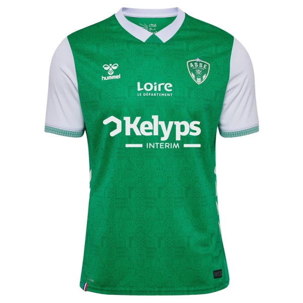 Maillot AS AS Saint-Étienne Homme Domicile 2025-26 Maillot AS AS Saint-Étienne Homme Domicile 2025-26