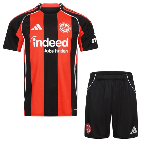 Maillot Eintracht Frankfurt Enfant Domicile 2025-26 Maillot Eintracht Frankfurt Enfant Domicile 2025-26