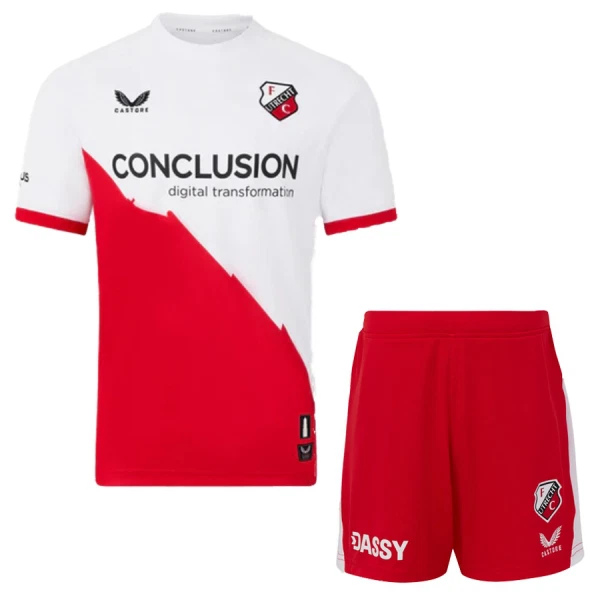Maillot FC Utrecht Enfant Domicile 2025-26