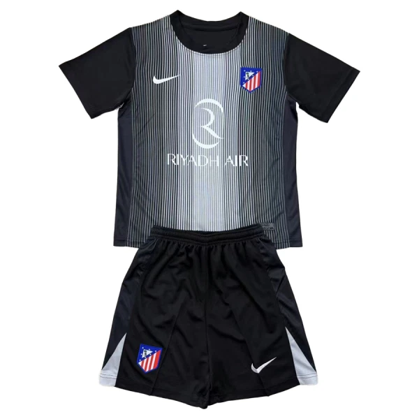 Maillot Gardien Atlético Madrid Enfant 2025-26 Noire Maillot Gardien Atlético Madrid Enfant 2025-26 Noire