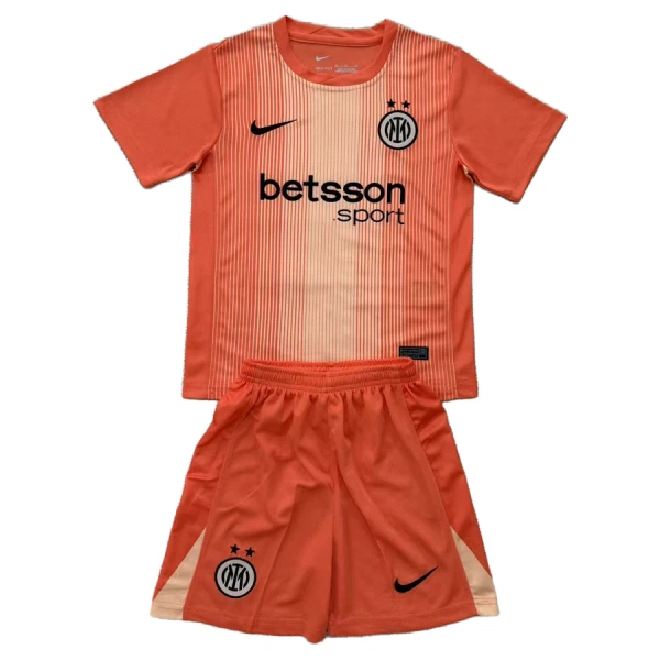Maillot Gardien Inter Milan Enfant 2025-26 Orange Maillot Gardien Inter Milan Enfant 2025-26 Orange
