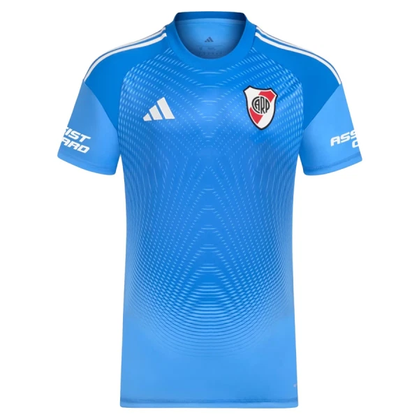 Maillot Gardien River Plate Homme 2025-26 Bleue Maillot Gardien River Plate Homme 2025-26 Bleue