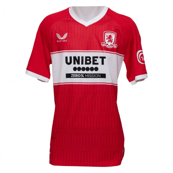 Maillot Middlesbrough Homme Domicile 2025-26 Maillot Middlesbrough Homme Domicile 2025-26