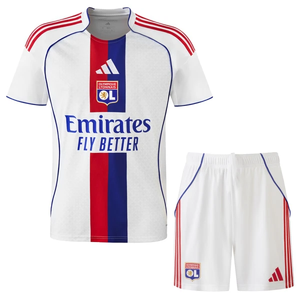 Maillot Olympique Lyonnais Enfant Domicile 2025-26 Maillot Olympique Lyonnais Enfant Domicile 2025-26