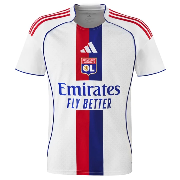 Maillot Olympique Lyonnais Homme Domicile 2025-26 Maillot Olympique Lyonnais Homme Domicile 2025-26