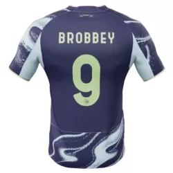 Maillot Ajax Amsterdam Brobbey 9 Homme Extérieur 2025-26 Maillot Ajax Amsterdam Brobbey 9 Homme Extérieur 2025-26