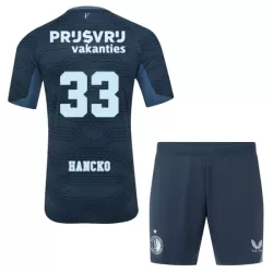 Maillot Feyenoord Hancko 33 Enfant Extérieur 2025-26 Maillot Feyenoord Hancko 33 Enfant Extérieur 2025-26
