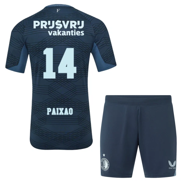 Maillot Feyenoord Paixao 14 Enfant Extérieur 2025-26 Maillot Feyenoord Paixao 14 Enfant Extérieur 2025-26