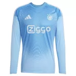 Maillot Gardien Ajax Amsterdam Homme 2025-26 Bleue Manches Longues