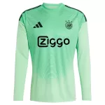 Maillot Gardien Ajax Amsterdam Homme 2025-26 Verte Manches Longues