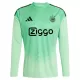 Maillot Gardien Ajax Amsterdam Homme 2025-26 Verte Manches Longues